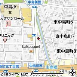 愛知県名古屋市中川区中島新町3丁目111周辺の地図