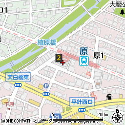 十六銀行原駅 ＡＴＭ周辺の地図