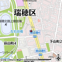市営新田辺荘周辺の地図