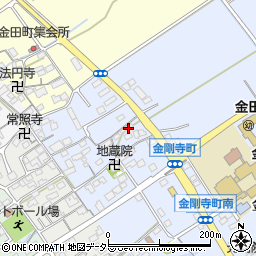 滋賀県近江八幡市金剛寺町574-1周辺の地図