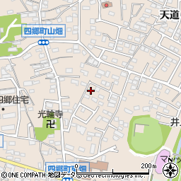 愛知県豊田市四郷町天道45-252周辺の地図