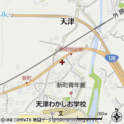 千葉県鴨川市天津2051周辺の地図