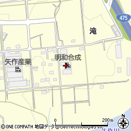 明和合成周辺の地図