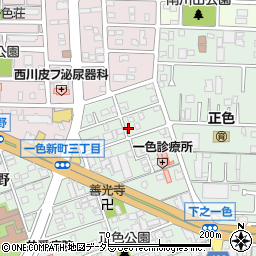 愛知県名古屋市中川区下之一色町波花71周辺の地図