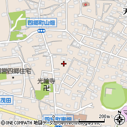 愛知県豊田市四郷町天道45-164周辺の地図