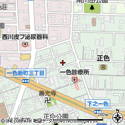 愛知県名古屋市中川区下之一色町波花75周辺の地図