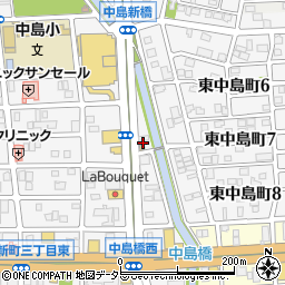 愛知県名古屋市中川区中島新町3丁目111-1周辺の地図