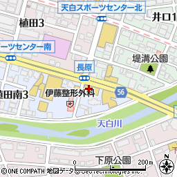 洋服の青山名古屋天白店周辺の地図