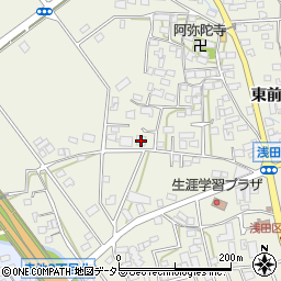 愛知県日進市浅田町西前田30周辺の地図