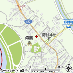 滋賀県近江八幡市野村町794周辺の地図