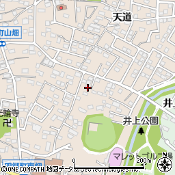 愛知県豊田市四郷町天道92-17周辺の地図