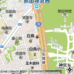 菊田雅楽器店周辺の地図