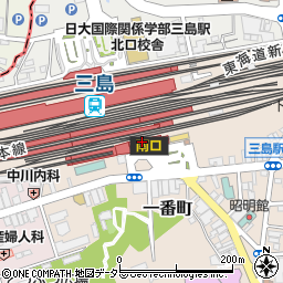 爽亭 三島店周辺の地図