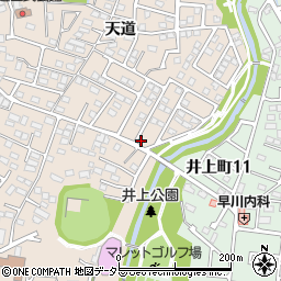 愛知県豊田市四郷町天道46-43周辺の地図
