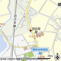 滋賀県東近江市建部下野町378周辺の地図