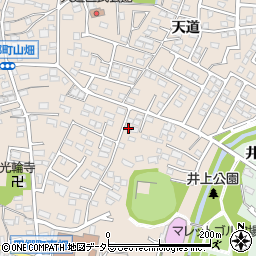 愛知県豊田市四郷町天道92-20周辺の地図