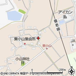 三重県桑名市多度町小山1476周辺の地図