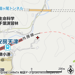 千葉県鴨川市天津929周辺の地図