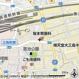 坂本胃腸・内科医院周辺の地図