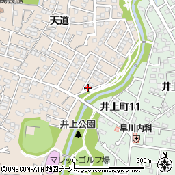 愛知県豊田市四郷町天道46-71周辺の地図