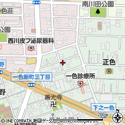 愛知県名古屋市中川区下之一色町波花69周辺の地図