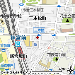 にじのさと熱田サービスセンター周辺の地図