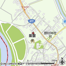 滋賀県近江八幡市野村町807周辺の地図