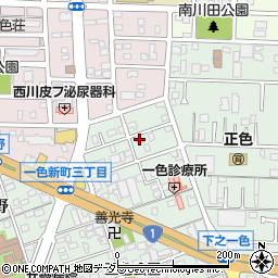 愛知県名古屋市中川区下之一色町波花周辺の地図
