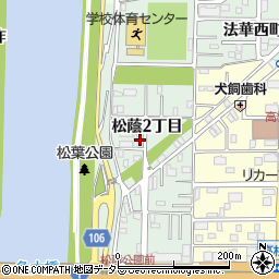 愛知県名古屋市中川区下之一色町松蔭２丁目周辺の地図