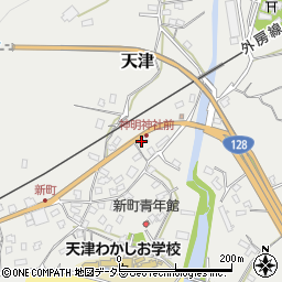 千葉県鴨川市天津2214周辺の地図