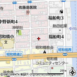 サンハイツ昭和橋周辺の地図