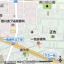 愛知県名古屋市中川区下之一色町波花77周辺の地図