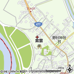 滋賀県近江八幡市野村町808周辺の地図