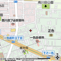 愛知県名古屋市中川区下之一色町波花74周辺の地図