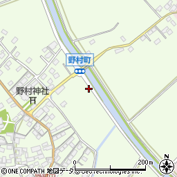 滋賀県近江八幡市野村町3497周辺の地図