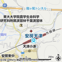 千葉県鴨川市天津768周辺の地図