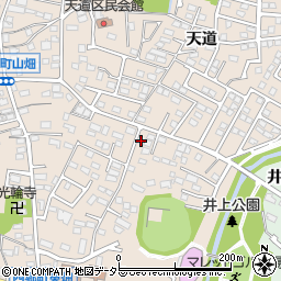 愛知県豊田市四郷町天道93-1周辺の地図