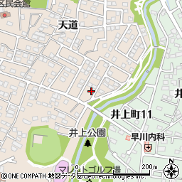愛知県豊田市四郷町天道46-58周辺の地図
