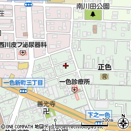 愛知県名古屋市中川区下之一色町波花80周辺の地図