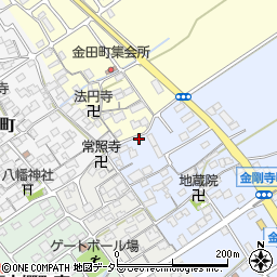 滋賀県近江八幡市金剛寺町625周辺の地図