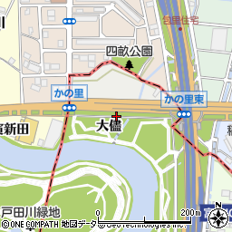 愛知県名古屋市港区南陽町大字福田（大儘）周辺の地図