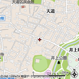 愛知県豊田市四郷町天道92-10周辺の地図