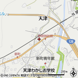 千葉県鴨川市天津2052周辺の地図