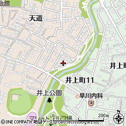 愛知県豊田市四郷町天道46-92周辺の地図