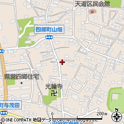 愛知県豊田市四郷町天道41-1周辺の地図