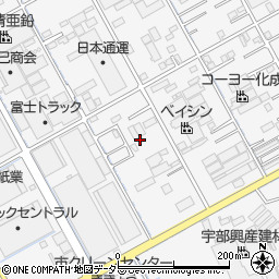 比奈鉄工株式会社周辺の地図