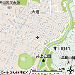 愛知県豊田市四郷町天道46-28周辺の地図