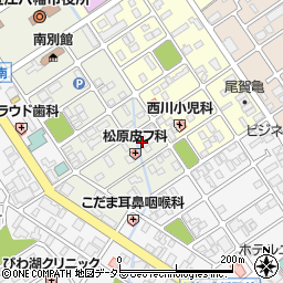 滋賀県近江八幡市桜宮町301-1周辺の地図