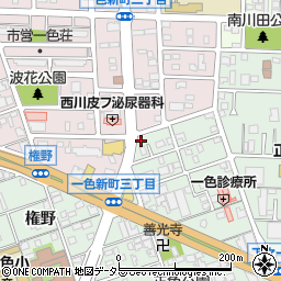 愛知県名古屋市中川区下之一色町波花34-1周辺の地図