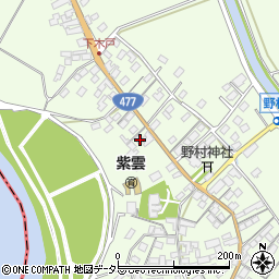 滋賀県近江八幡市野村町792周辺の地図